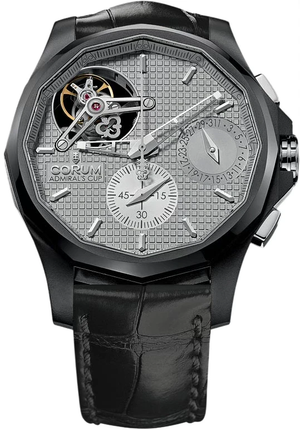 Corum Admirals Cup Seafender Tourbillon Black Titanium Men's Watch