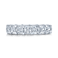 Eternity Asscher .25CT G,H/VS