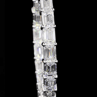 7.3 Carat Lab Grown Diamond Hoop Earrings