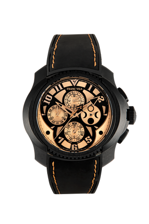 Franc Vila Intrepido Quantième Simple Gold Men’s Watch