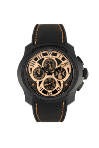 Franc Vila Intrepido Quantième Simple Black Gold Men’s Watch