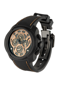 Franc Vila Intrepido Quantième Simple Black Gold Men’s Watch