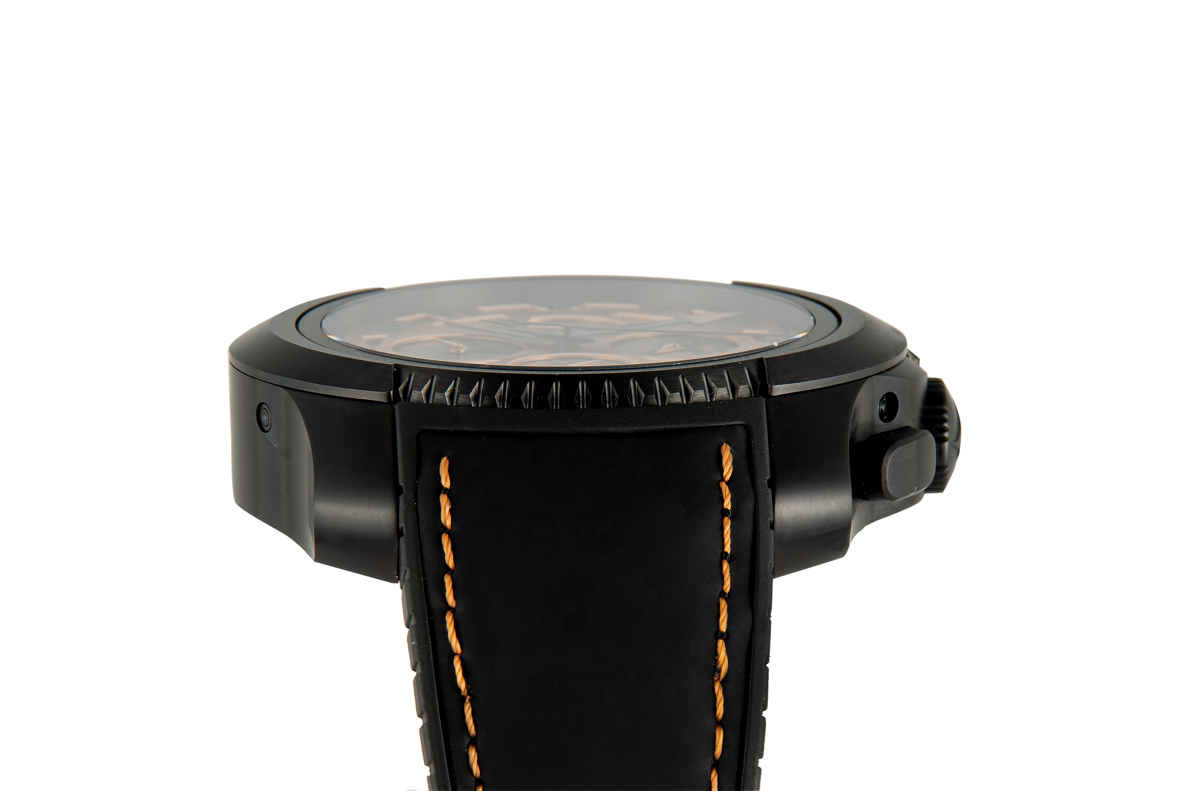 Franc Vila Intrepido Quantième Simple Black Gold Men’s Watch