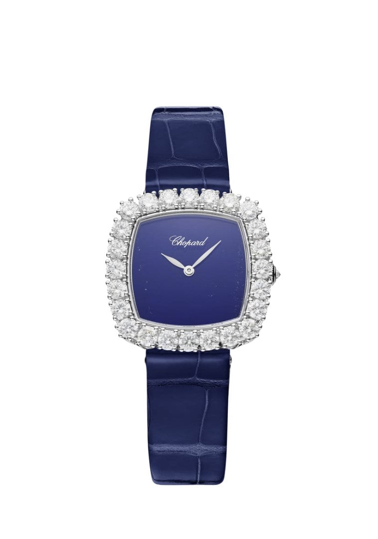 Chopard L’Heure Du Diamant 18K White Gold & Diamonds Ladies Watch