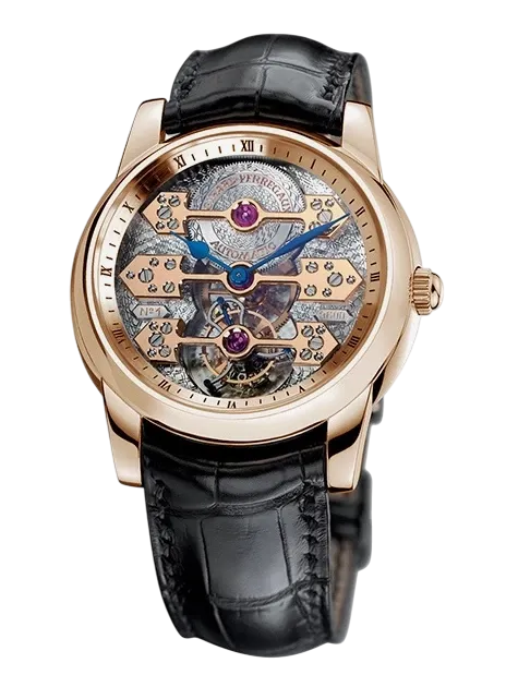 Girard Perregaux Haute Horlogerie Tourbillon 18K Rose Gold Men's Watch