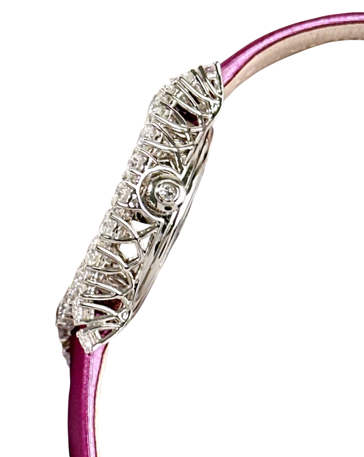 Chopard L'Heure Du Diamant 18K White Gold & Diamonds Lady's Watch
