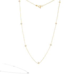 Diamond Station  Necklace