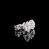 8 Carat Round Lab Grown Diamond Stud Earrings