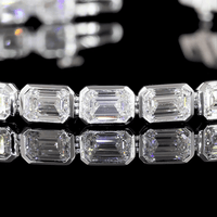 8.6 Carat Lab Grown Diamond Tennis Bracelet