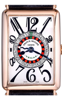 Franck Muller Long Island Vegas 18K Rose Gold Men's Watch