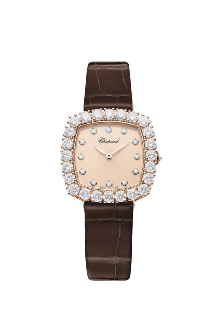 Chopard L’Heure Du Diamant 18K Rose Gold & Diamonds Ladies Watch