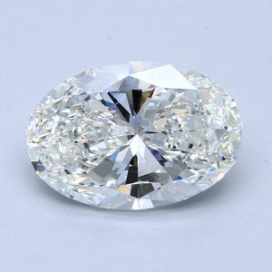 8.01 Carat H VS2 Oval Diamond