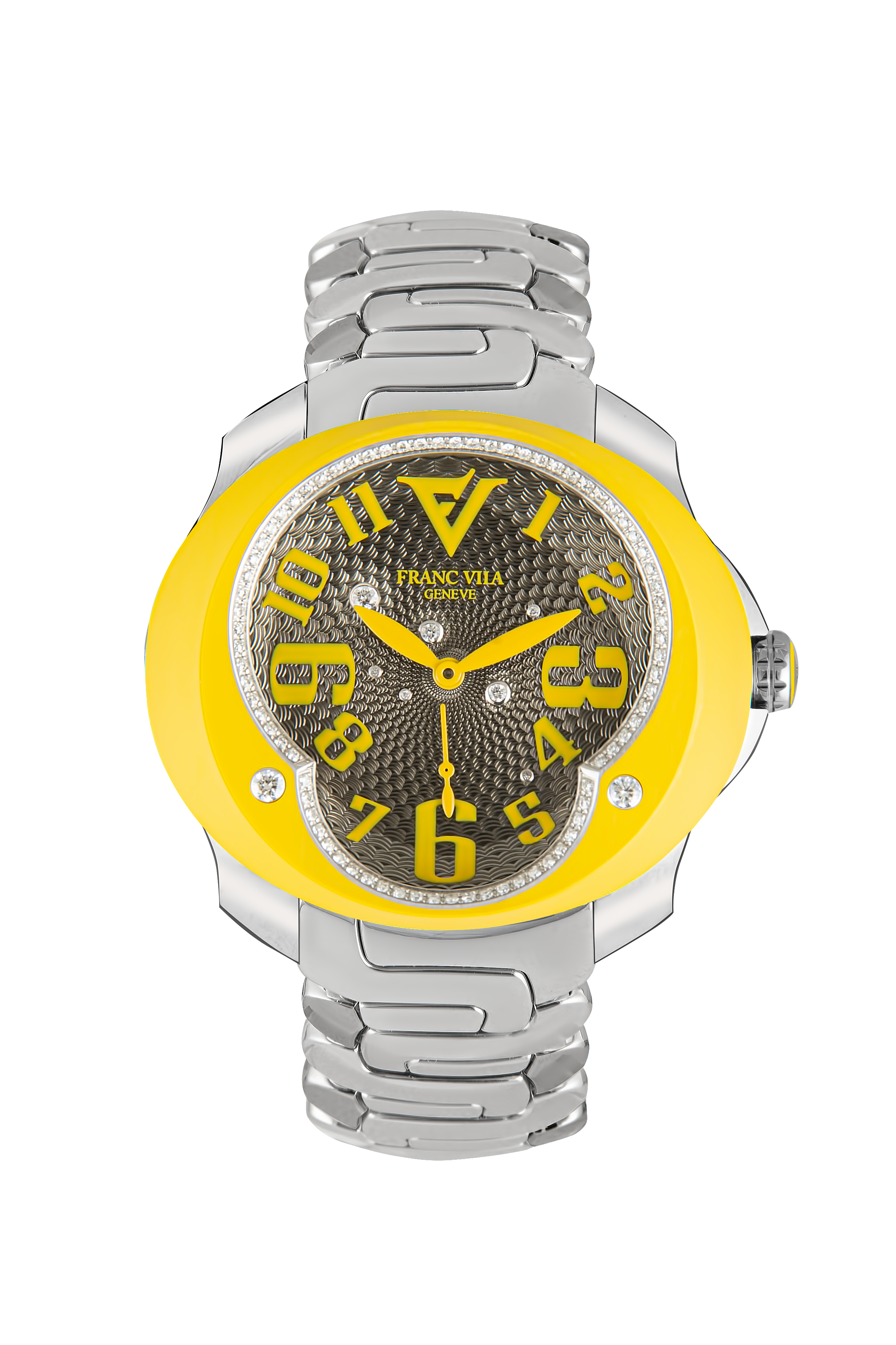 Franc Vila Tribute In Colors Stainless Steel Women's Watch