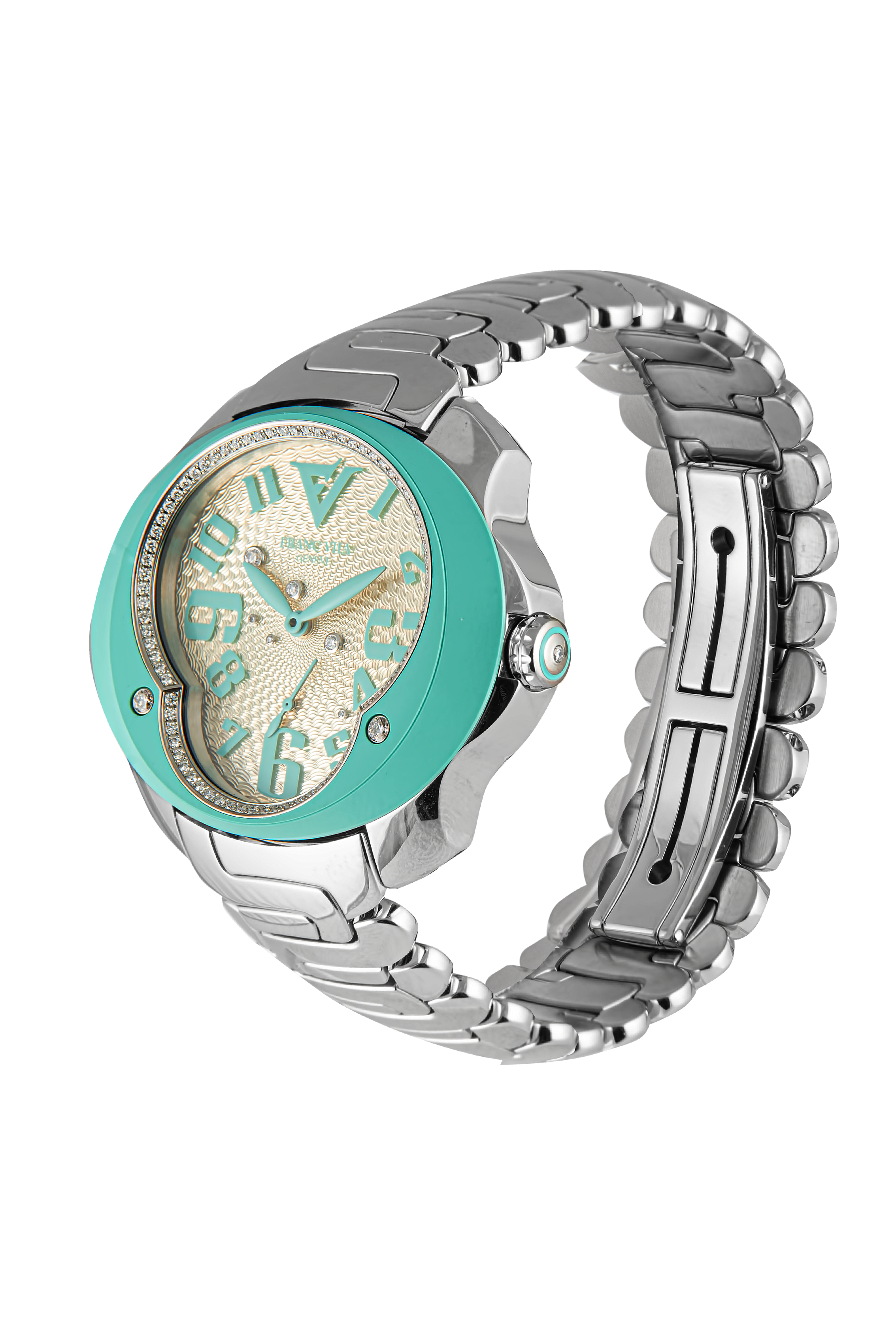 Franc Vila Tribute In Colors Stainless Steel Women's Watch