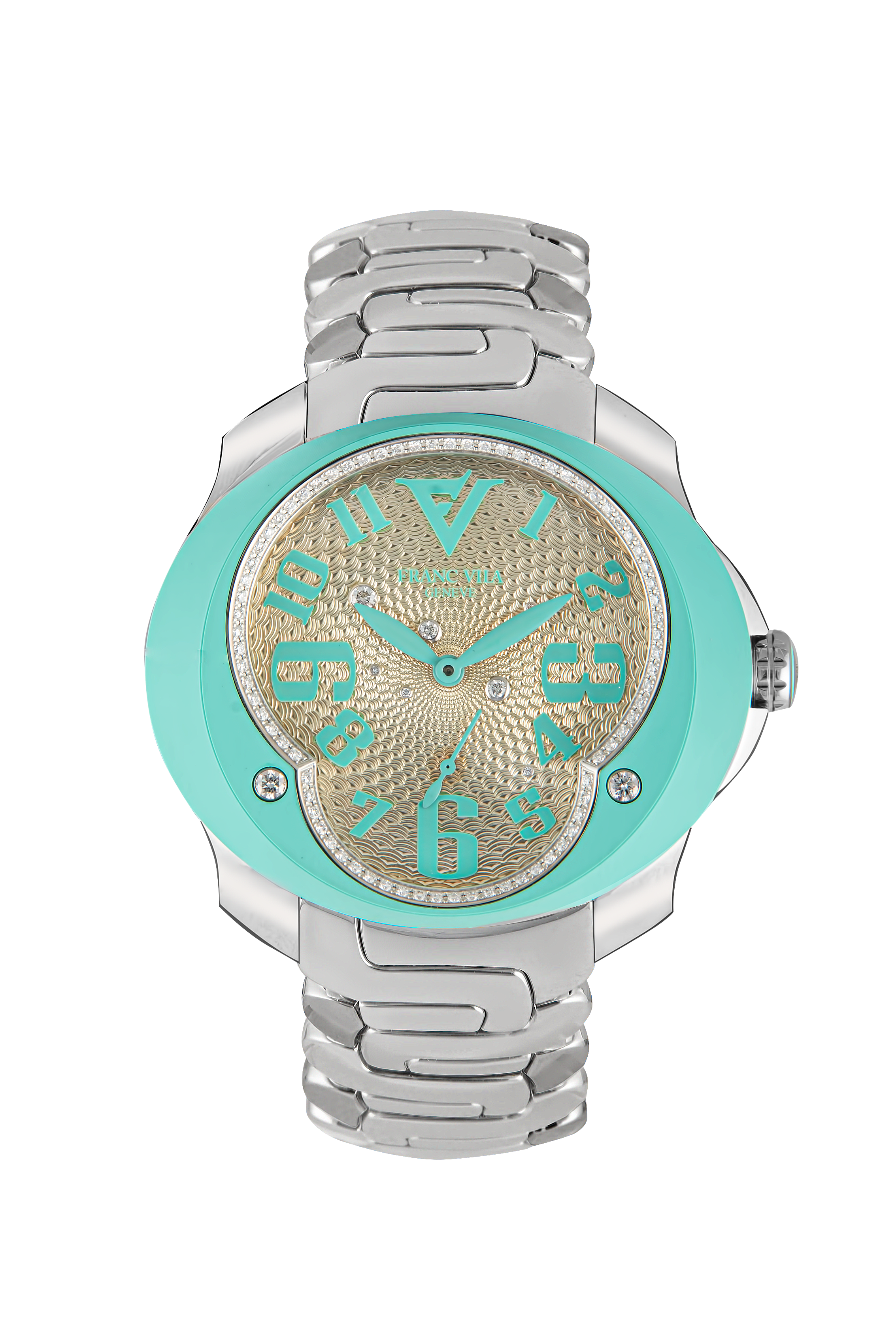 Franc Vila Tribute In Colors Stainless Steel Women's Watch