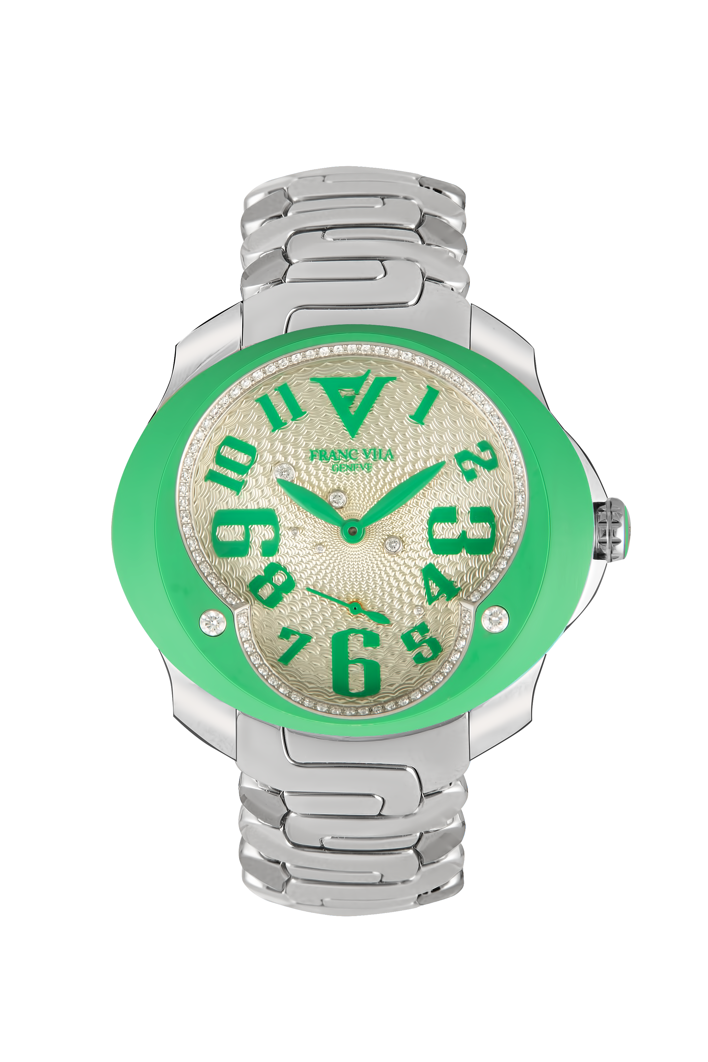 Franc Vila Tribute In Colors Stainless Steel Women's Watch