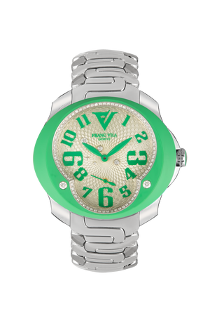 Franc Vila Tribute In Colors Stainless Steel Women's Watch
