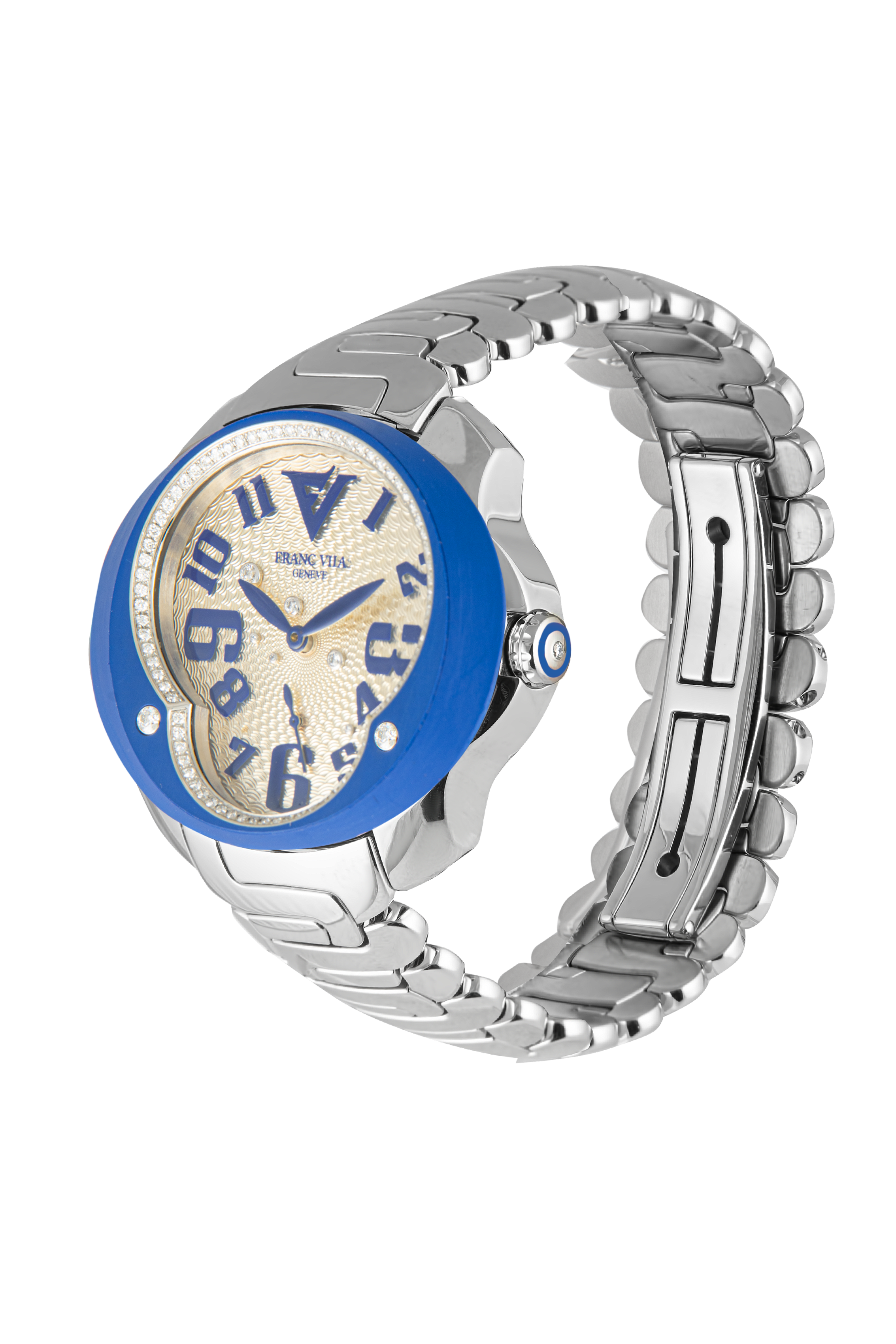 Franc Vila Tribute In Colors Stainless Steel Women's Watch