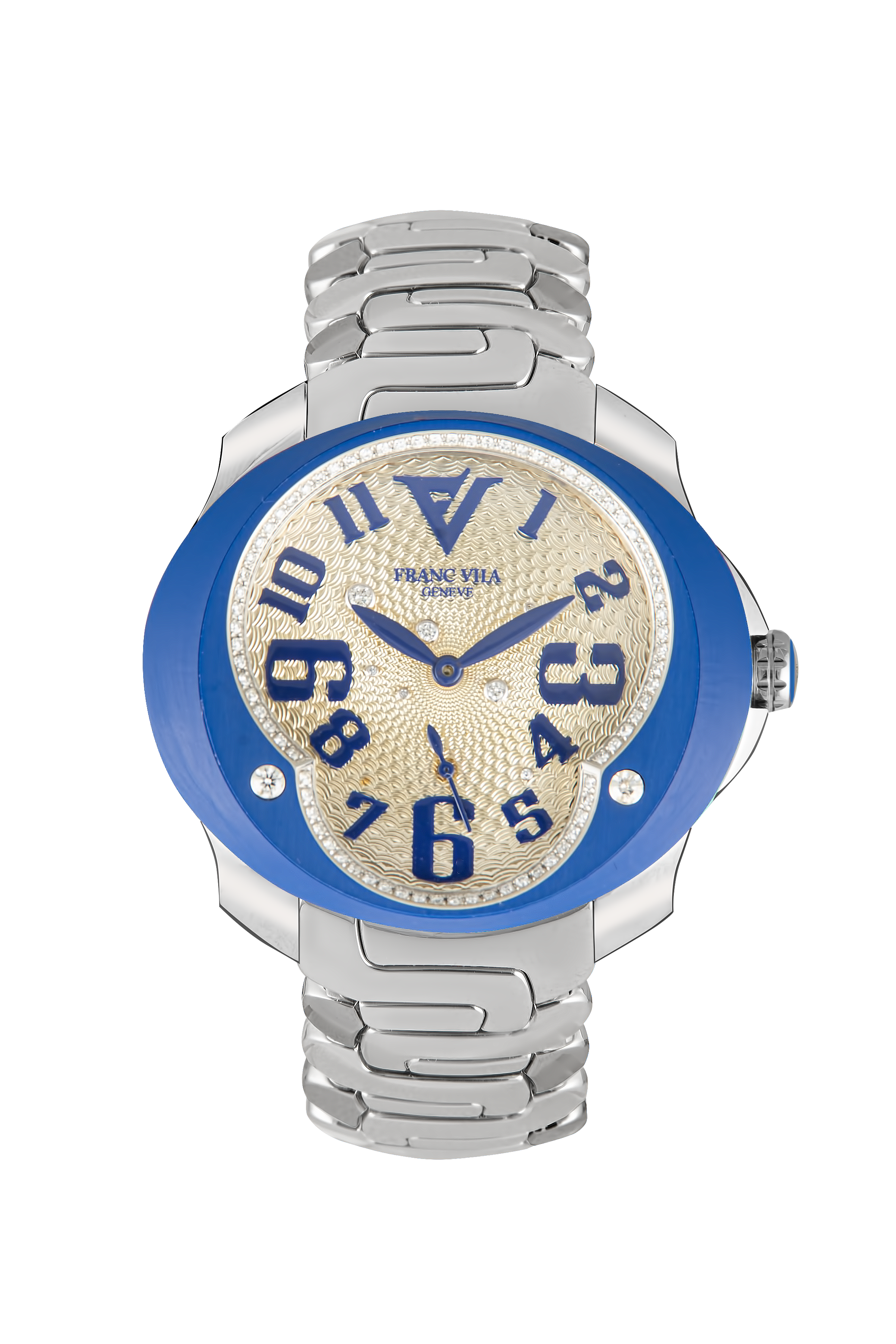 Franc Vila Tribute In Colors Stainless Steel Women's Watch