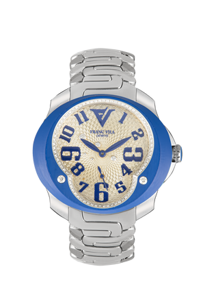 Franc Vila Tribute In Colors Stainless Steel Women's Watch