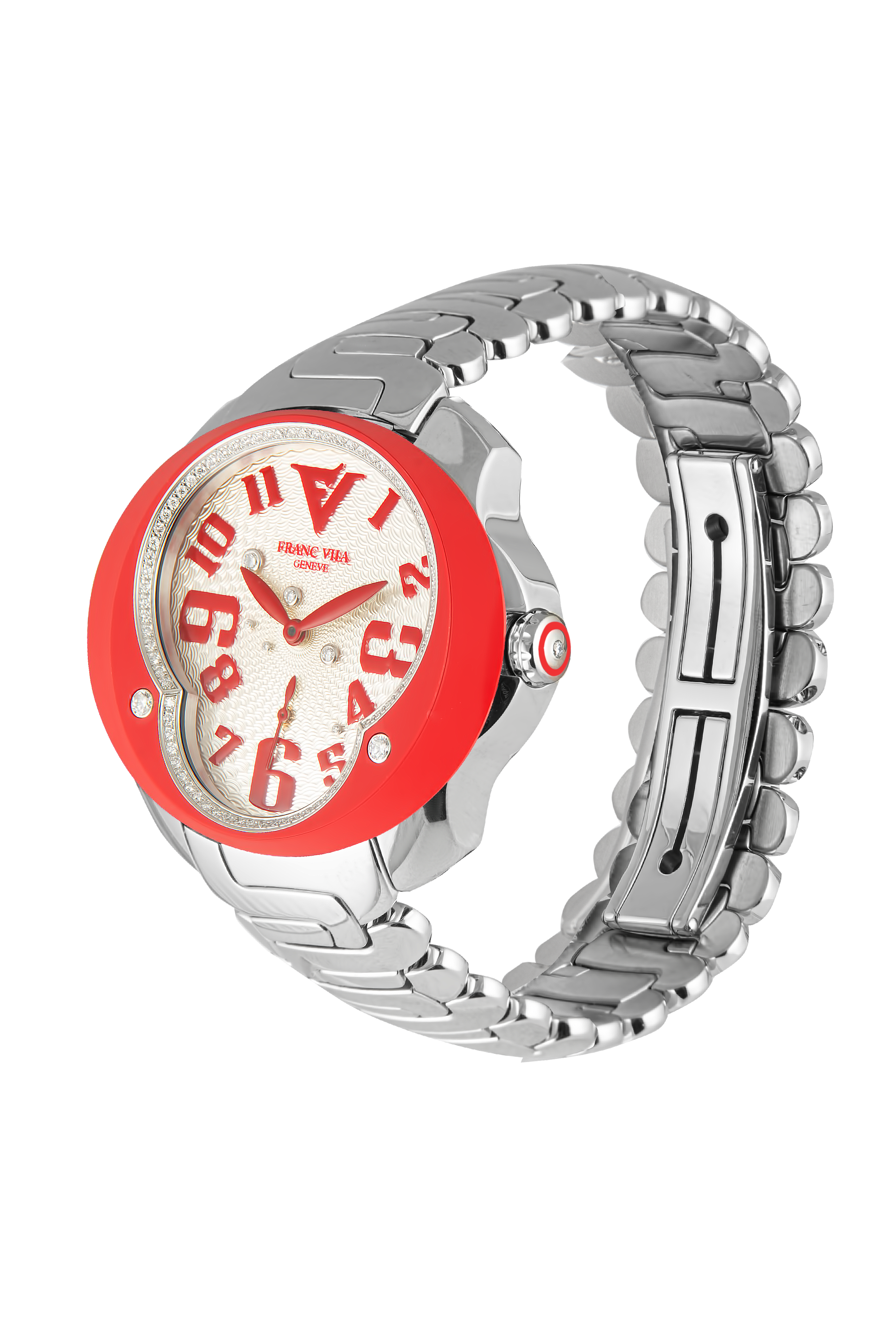 Franc Vila Tribute In Colors Stainless Steel Women's Watch