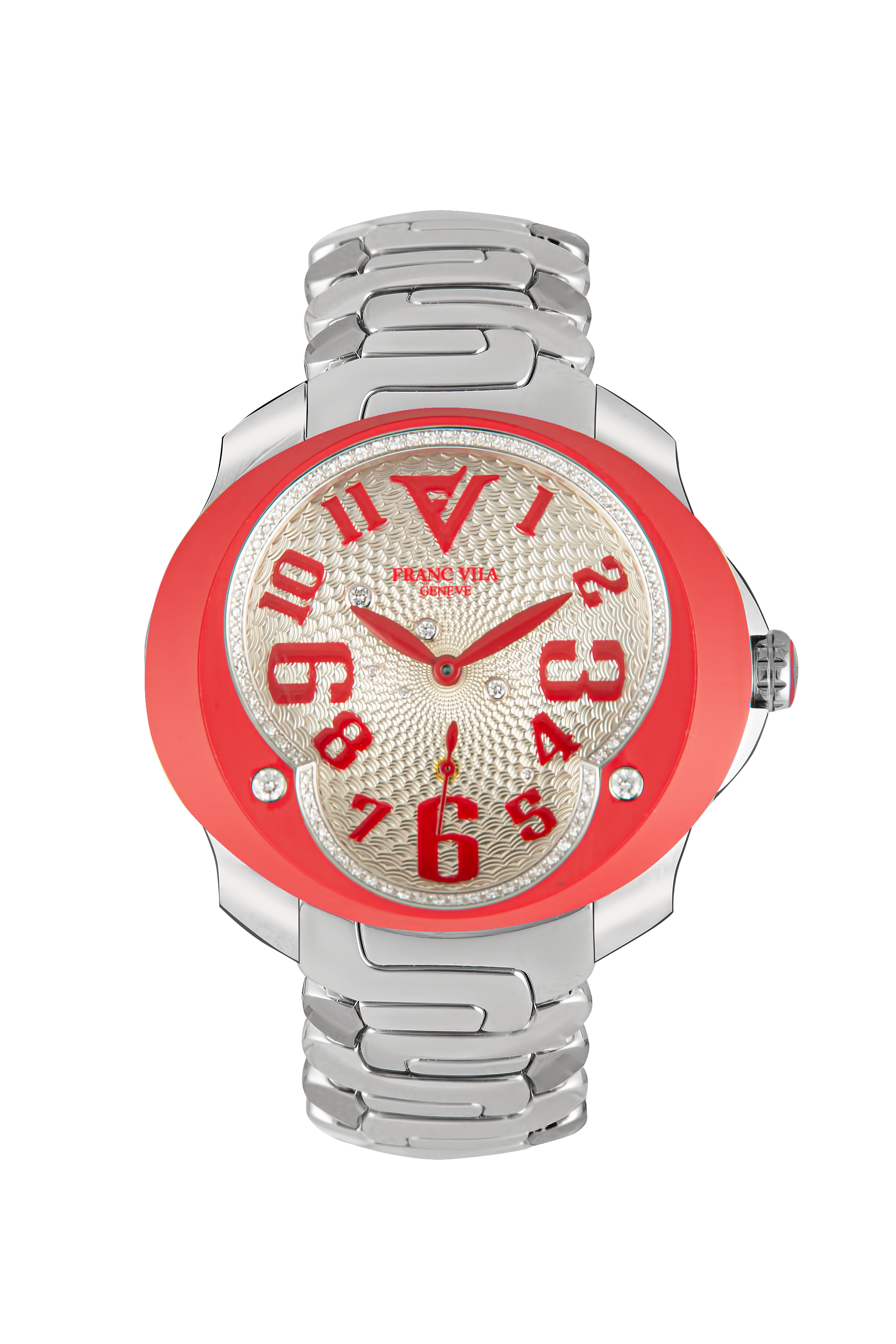 Franc Vila Tribute In Colors Stainless Steel Women's Watch