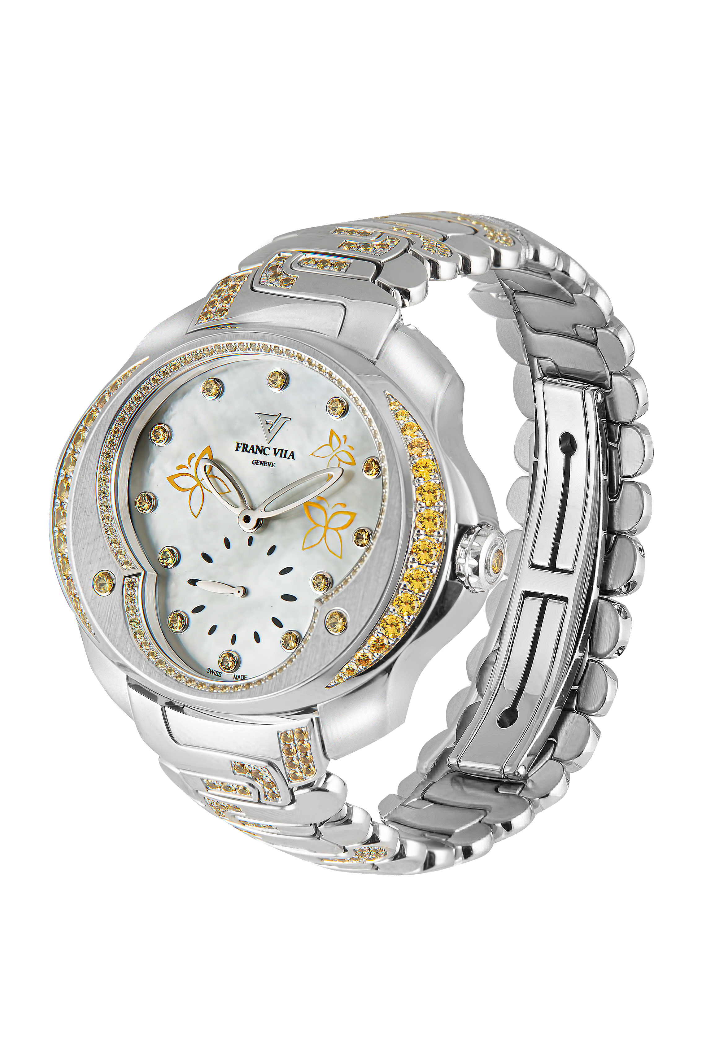Franc Vila Regards To Ladies Stainless Steel Women's Watch