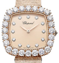 Chopard L’Heure Du Diamant 18K Rose Gold & Diamonds Ladies Watch