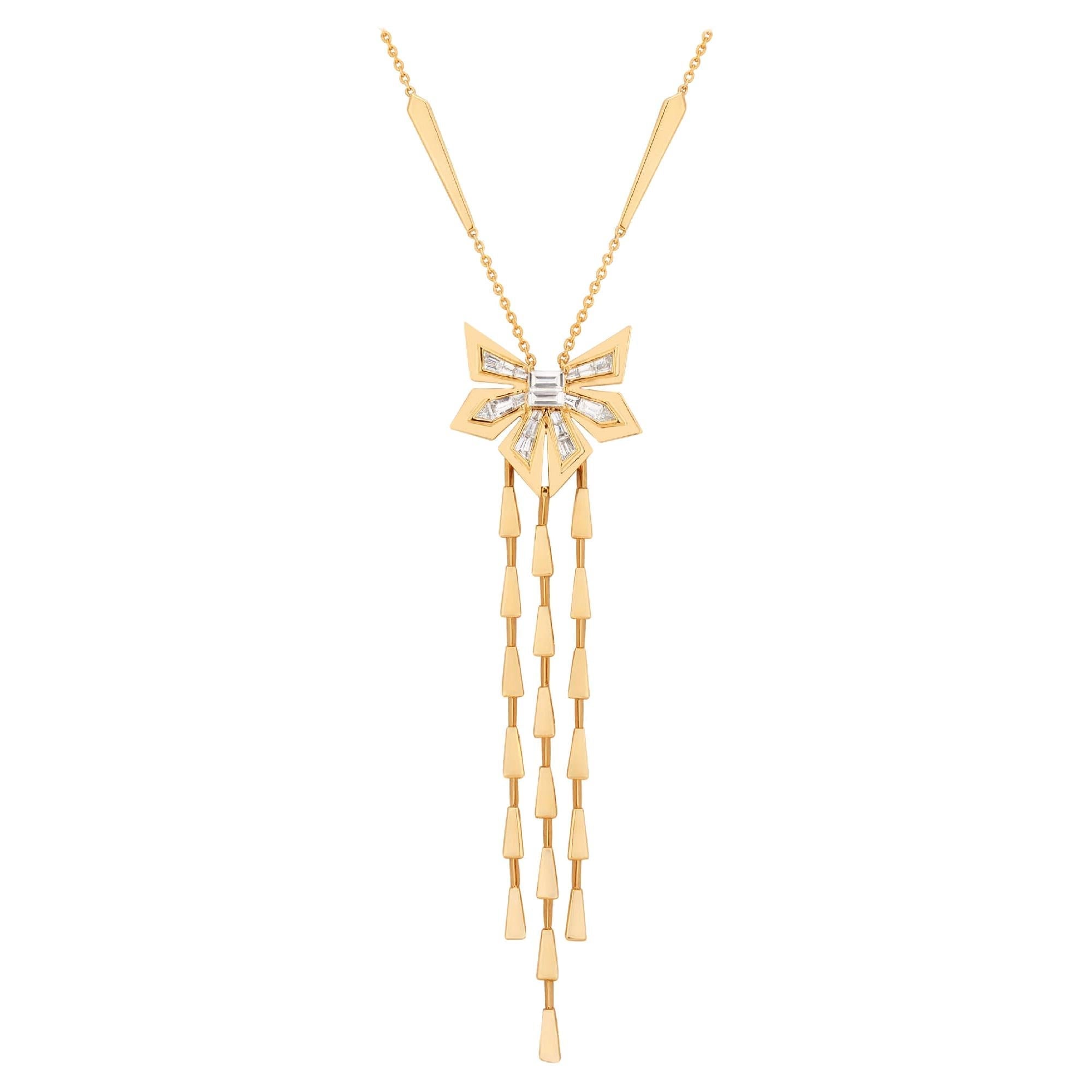 Diamond Dynamite Cascade Necklace