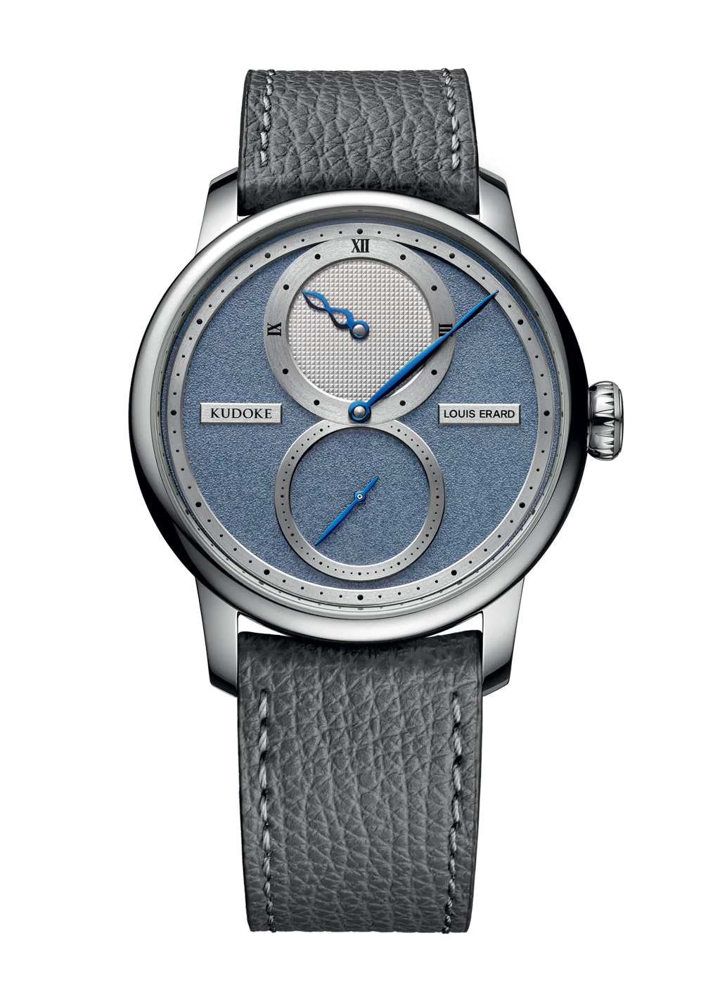 Le Régulateur Louis Erard x KUDOKE Light Blue