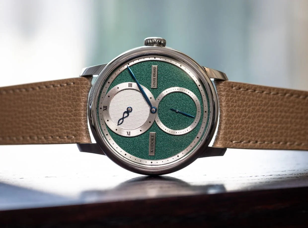 Le Régulateur Louis Erard x KUDOKE Forest Green