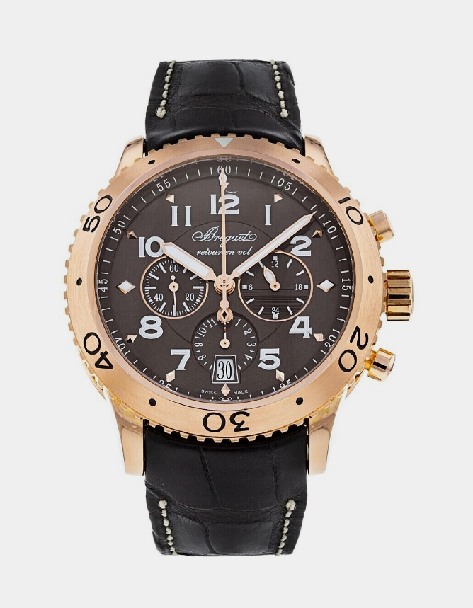 Breguet Type XXI Flyback 18K Rose Gold Men's Watch