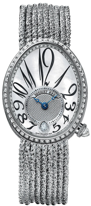 Breguet Reine De Naples 18K White Gold Ladies Watch