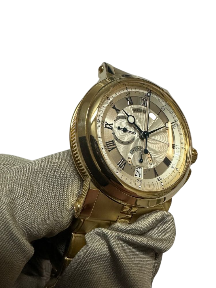 Breguet Marine Chronograph 18K Yellow gold Men's Watch
