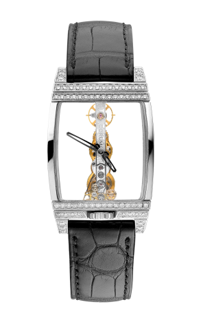 Corum Golden Bridge 18K White Gold & Diamonds Unisex Watch