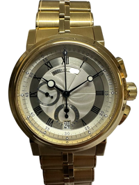 Breguet Marine Chronograph 18K Yellow gold Men's Watch