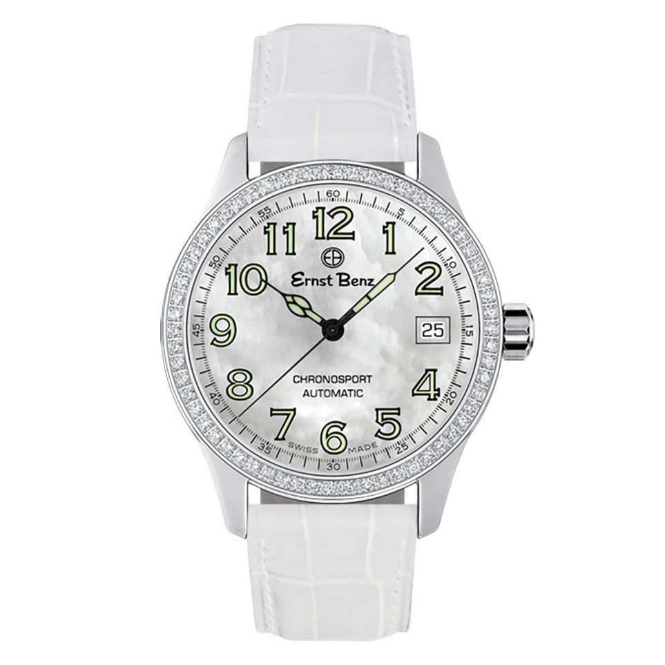 Ernst Benz Chronojewel Diamonds 36MM Automatic GC30242D