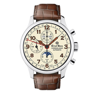 Ernst Benz Chronolunar Officer GC10318