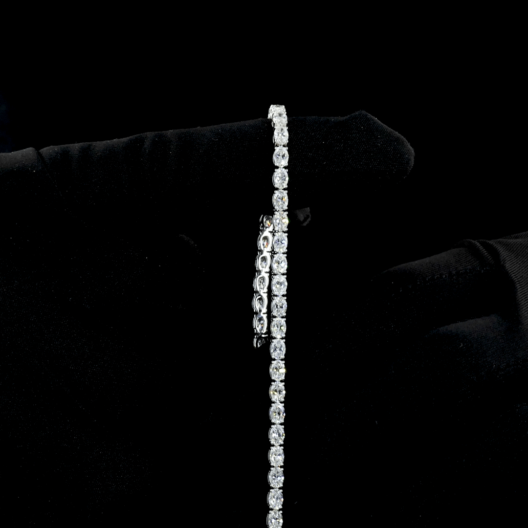 9.4 Carat Lab Grown Diamond Bracelet