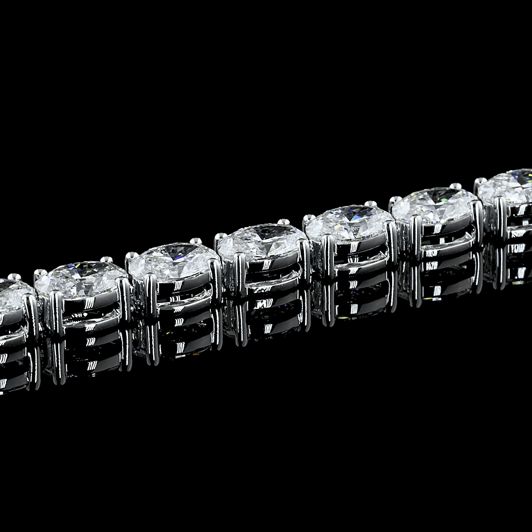 9.4 Carat Lab Grown Diamond Bracelet