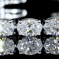 9.4 Carat Lab Grown Diamond Bracelet
