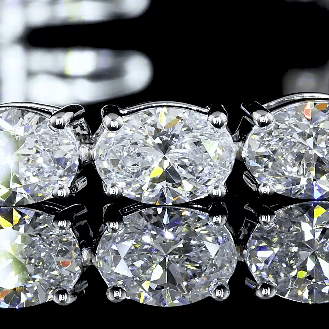 9.4 Carat Lab Grown Diamond Bracelet