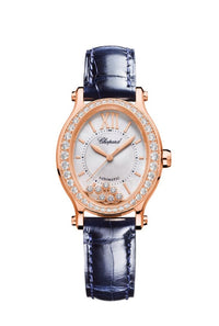 Chopard Happy Sport Oval Ethical Rose Gold  & Diamonds Ladies Watch