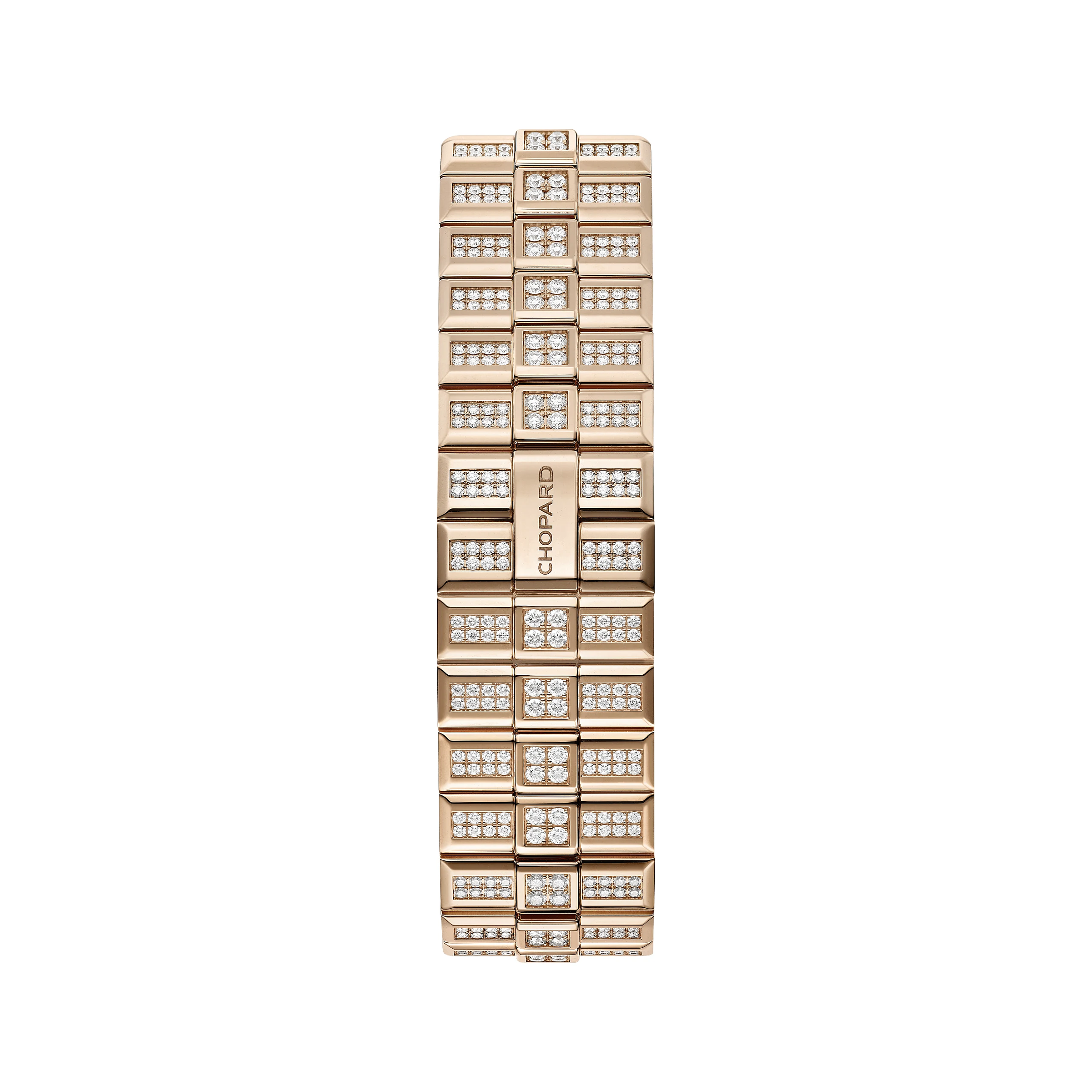 Chopard Alpine Eagle 18K Rose Gold & Sapphire & Diamonds Unisex Watch