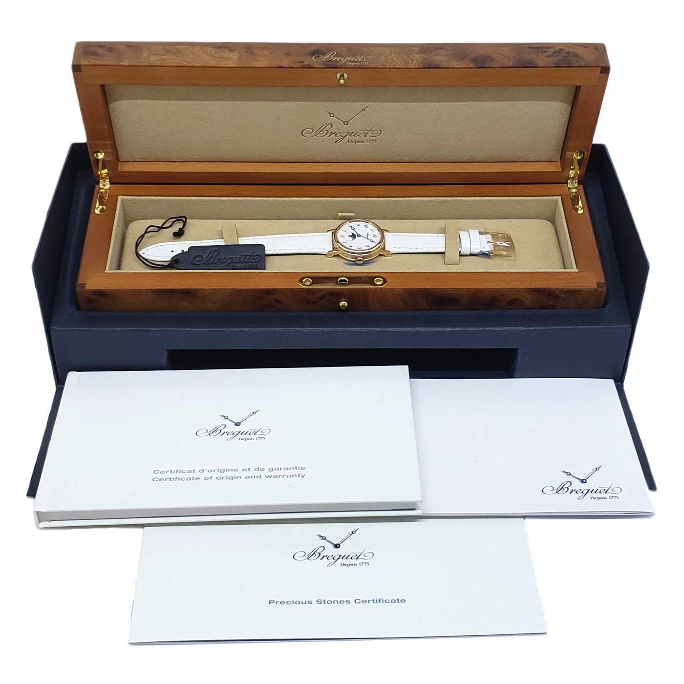 Breguet Classique Dame 9087 18K Rose Gold Ladies Watch