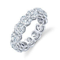 Round Diamond Eternity Band