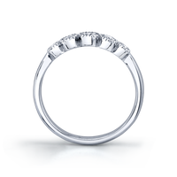 Petite Graduating Diamond Ring