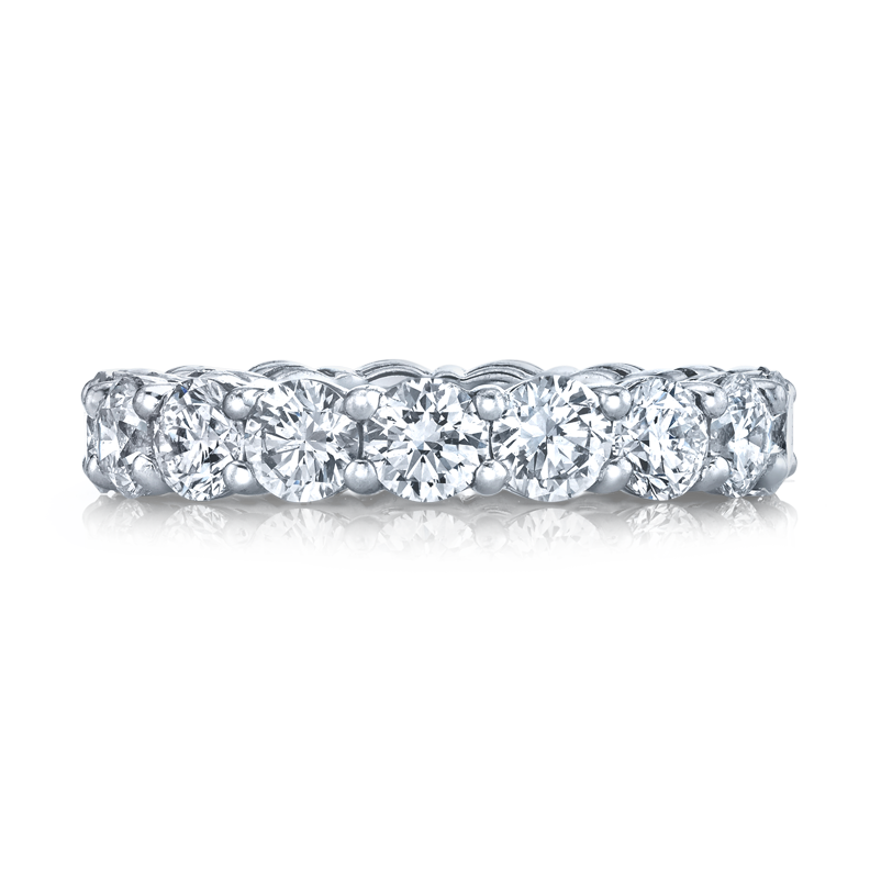 Round Diamond Eternity Band