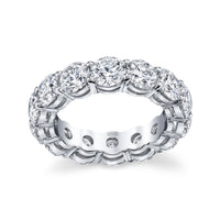 Round Diamond Eternity Band