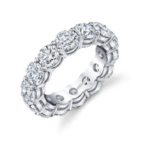 Round Diamond Eternity Band
